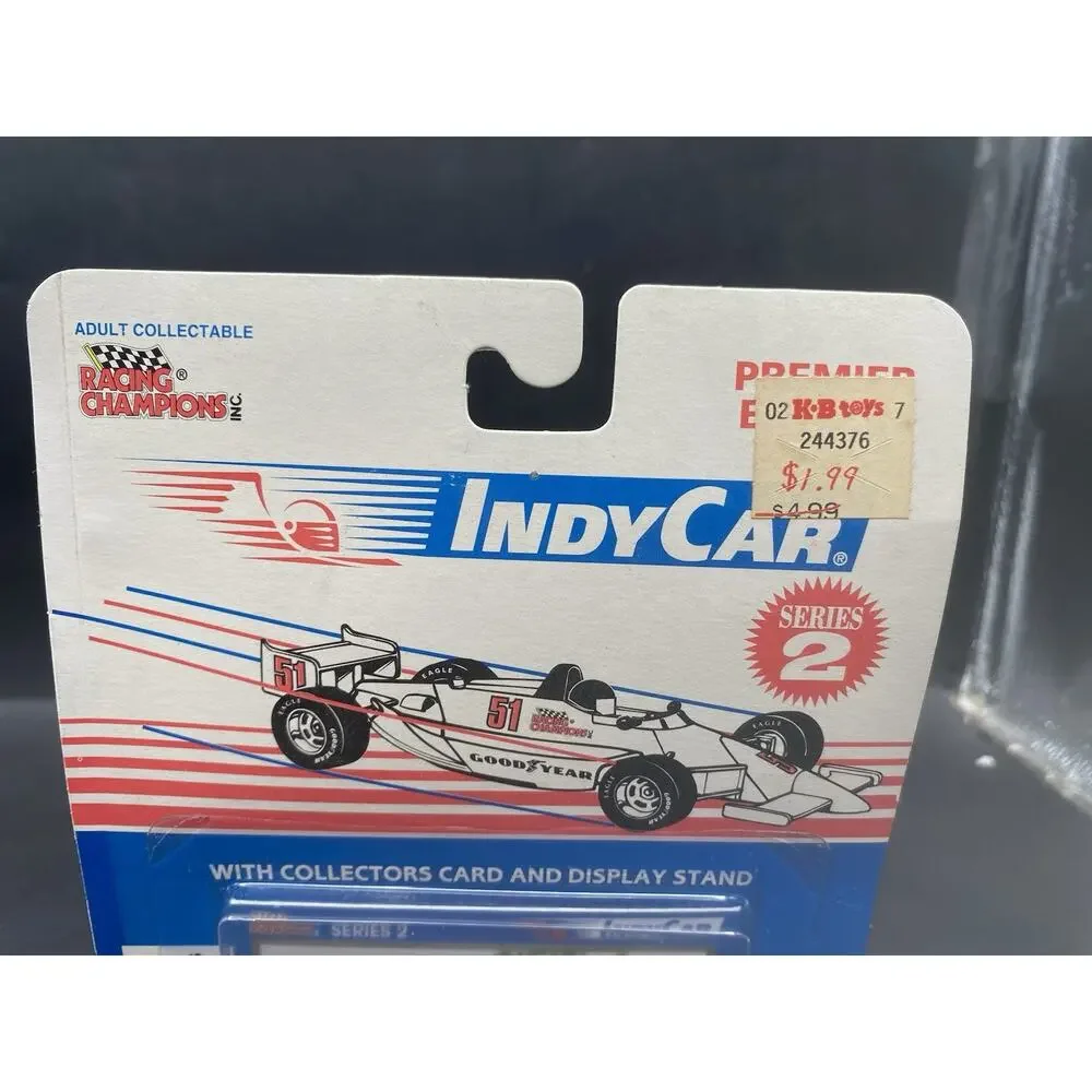 Michael Andretti Racing Champions 1:64 Indy Car with Collectors card / Display